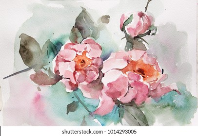 Flower In Vase Painting Images Stock Photos Vectors Shutterstock