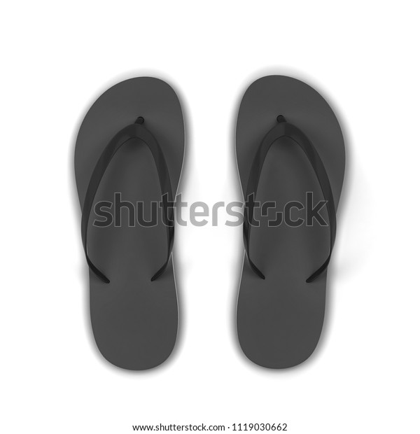 blank flip flops