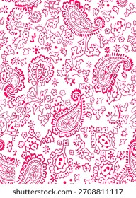 paisley textile pattern design texture,pasley textile pattern design, Magical Traditional Paisleys Seamless Pattern for wallpaper design or fabric textile printing.