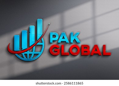 pak Global Logo: A sleek and professional design, the Pak Global logo represents international reach and connectivity, combining elements of global unity and innovation with a strong, modern aesthetic