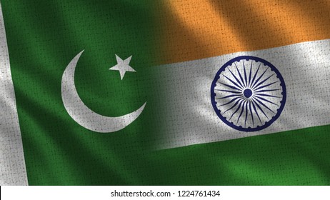 India Pakistan Flag Images, Stock Photos & Vectors | Shutterstock