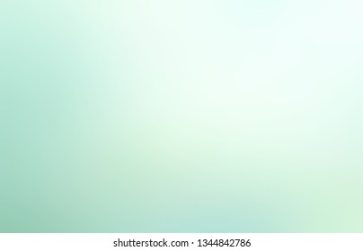 Pale green gradient background  Mint tint abstract texture  Delicate light blurred pattern  