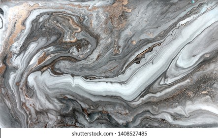 Pale Marbling Pattern. Simple Marble Liquid Texture.