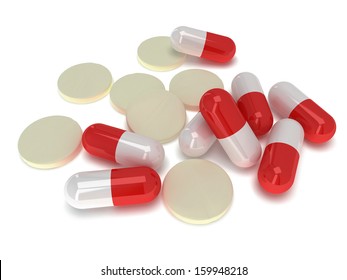 Pale Medical Half Red Half White Stock Illustration 159948218 ...