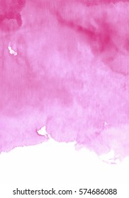 Pale Pink Watercolor Background