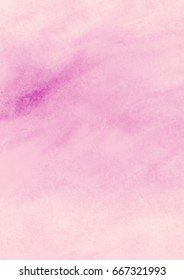 Pale Pink Watercolor Background