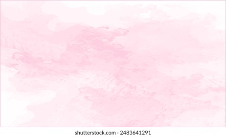 A pale pink watercolor background with cloudy patterns; ideal for feminine designs, wedding invitations, baby showers, or springthemed projects. - Powered by Shutterstock