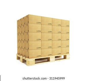Download Boxes On Pallet Images Stock Photos Vectors Shutterstock PSD Mockup Templates