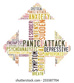 Panic Attack Word Cloud Stock Illustration 255587704 | Shutterstock