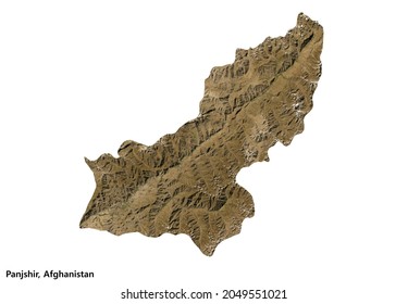  Panjshir, Afghanistan Satellite Imagery (3D Rendering)