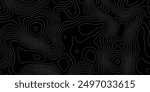 Panorama view gradient multicolor wave curve lines banner background. Topography and geography map grid abstract backdrop. Topographic map. wave Line topography. Geography concept. paper texture. art