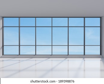 Panoramic Sky View, Office.