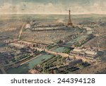 Panoramic view of the Universal Exposition in Paris in 1900. Several are still in use including Gare de Lyon Mus e d