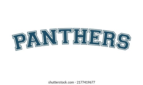 18 Panthers football clip art Images, Stock Photos & Vectors | Shutterstock