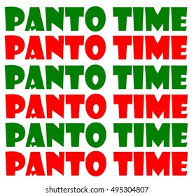 Panto time