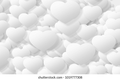 White Heart Wallpaper Hd Stock Images Shutterstock