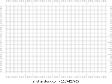 similar images stock photos vectors of a3 notebook sheet horizontal cage 5 mm millimeter pattern of school notebook paper blue grid page template background sheet in squares grid size 5mm texture