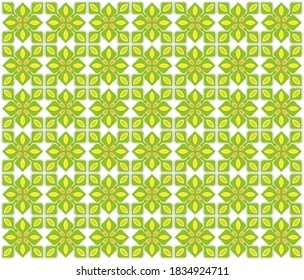 Paper Fabric Background Medieval Green Yellow Stock Illustration ...