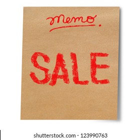 Paper Note Stick On Wall Pigtail Stock Illustration 123990721