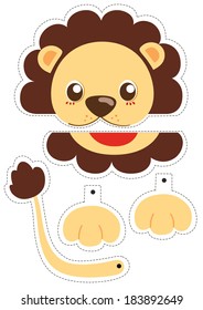 Paper Puppet Cut Out Play Stock Illustration 183892649 | Shutterstock