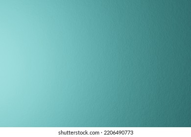 Paper Texture, Abstract Background. The Name Of The Color Is Tron Blue. Gradient With Light Coming From Left