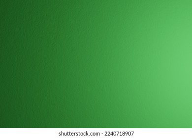 Стоковая иллюстрация: Paper texture, abstract background. The name of the color is kelly green. Gradient with light coming from right