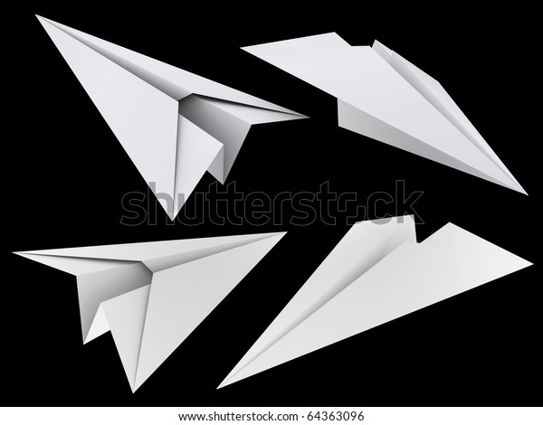 paper toy plane