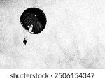 PARACHUTE JAMP - Jump of a soldier of airborne troops