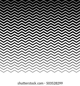 Parallel wavy  zigzag horizontal lines    Horizontally repeatable geometric pattern