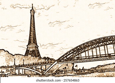 Paris - the Eiffel Tower