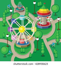 163 Merry go round seamless Images, Stock Photos & Vectors | Shutterstock