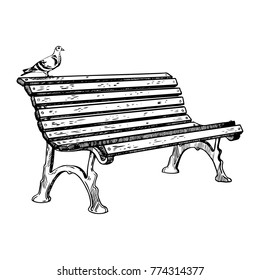 Park Engraved Images Stock Photos Vectors Shutterstock