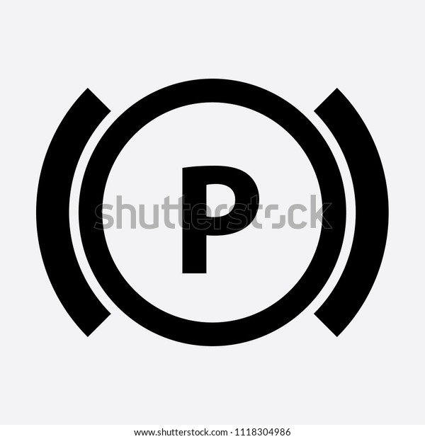 Parking brake light\
icon