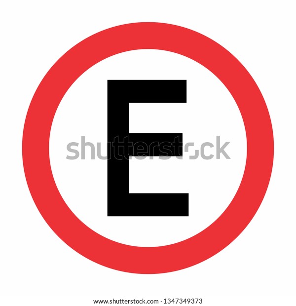 Parking sign illustration, brazilian sign for\
parking allowed
