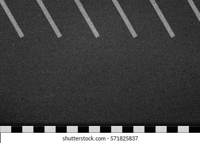 Parking Top View Asphalt Background