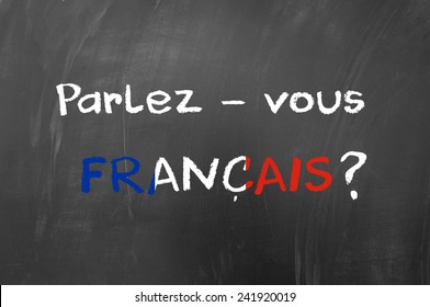 Parlez Vous Francais Question On Blackboard