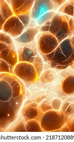 Particle Cell Photosphere Stacking Background Image