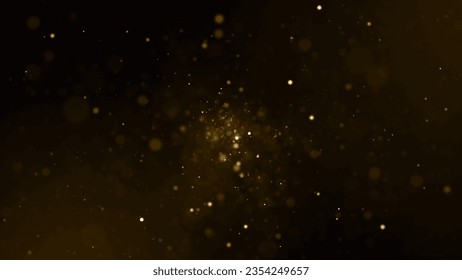 Particles abstract gold event awards trailer titles cinematic concert openers luxury celebration background - Powered by Shutterstock