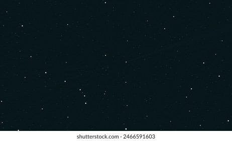 Particles move in space while creating light effects.