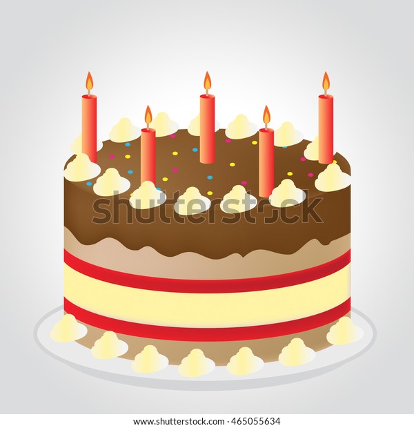 party-cake-meaning-celebrations-birthday-celebration-stock-illustration