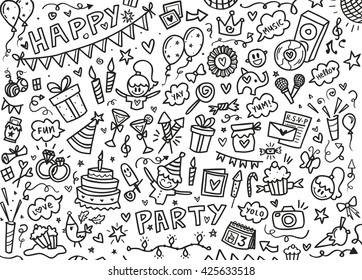 482,249 Doodle party Images, Stock Photos & Vectors | Shutterstock