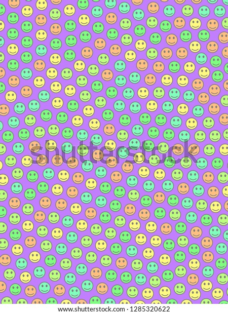 Party Theme High Definition Pattern Throng Stock Illustration ...