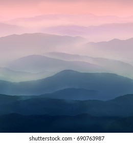 Pastel background sky texture in soft watercolor blue pink.High-resolution seamless texture