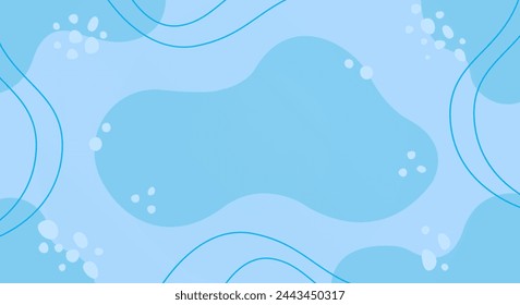 Pastel banner with cute elements. Soft and trendy design template. - Powered by Shutterstock