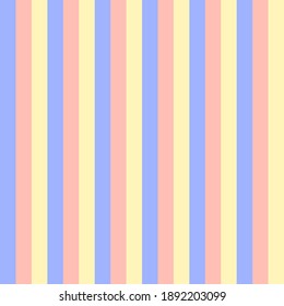 Pastel blue violet  pink red orange  yellow colors in abstract geometric pattern colorful scheme  Stripes in fresh light muted color combination  For backgrounds   printing 
