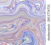 Pastel Marble Wave Pattern Illstration.