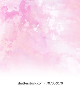 Pastel Pink Watercolour Texture Background