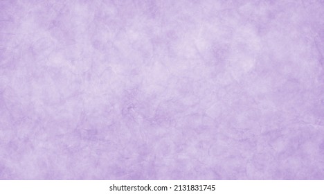 Pastel Purple Background In Spring Lilac And Lavender Easter Colors With Marbled Mottled Texture, Old Light Purple Paper Or Stationery With No People