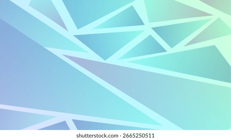 Pastel Triangle Geometric Pattern Abstract Background. The triangles are overlaid, creating a dynamic geometric pattern with soft color gradients.