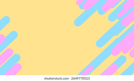 Un fondo amarillo pastel